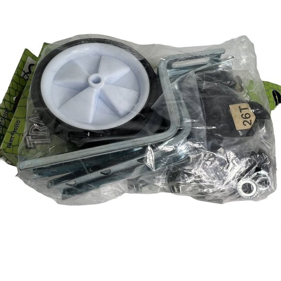 Trail Gator Flip Up Training Wheels Fold Up 12"-20" Black Adjustable Kids Biking - Picture 12 of 12